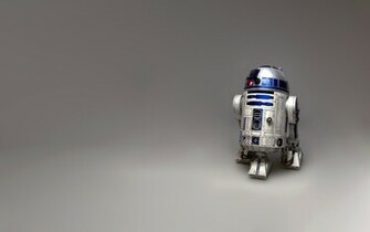 Star Wars Wallpaper R2d2 Grey Background