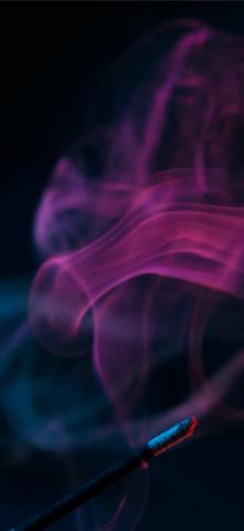 Pink Smoke iPhone Wallpaper