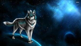 Mystical Wolf HD Wallpaper