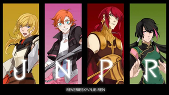Rwby Wallpaper Jnpr Team