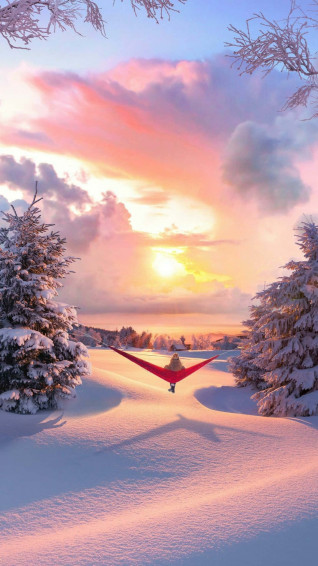 Cute Winter Aesthetic Wallpaper