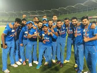 India Vs Bangladesh Here S How Celebrated Asia Cup Win