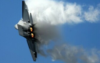 F Raptor Stealth Fighter Jet Computer Desktop Wallpaper
