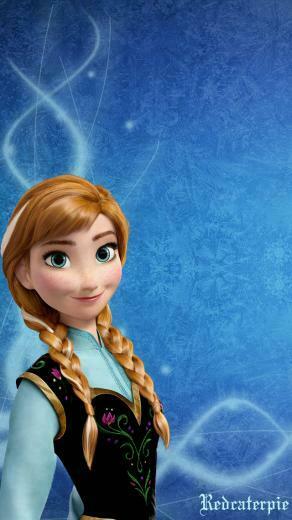 Frozen iPhone Wallpaper Anna