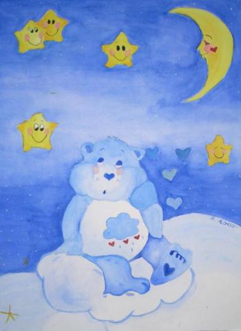 Grumpy Care Bear By Siempreyo
