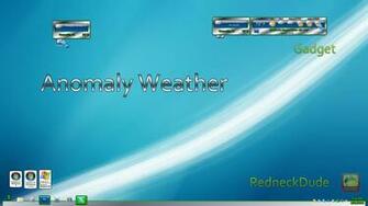 Wincustomize Explore Desktop Gadgets Anomaly Weather Gadget