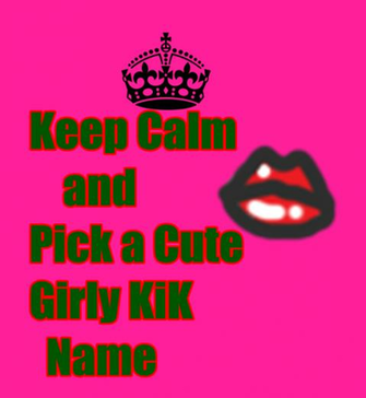 Back Gallery For Usernames Ideas Girls