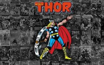 The Mighty Thor Vintage Wallpaper By Sorandompokemonstuff