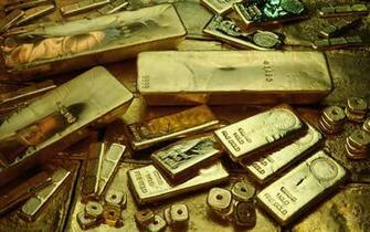 Gold Bars Wallpaper