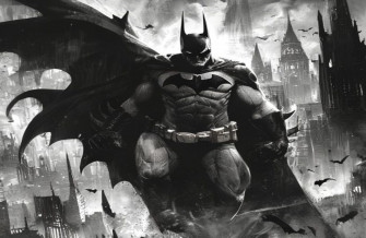 Black And White Batman Wallpaper