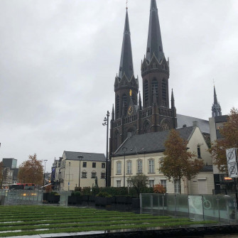 Tilburg Cityscapewith Church Towers Xyj1vc9om5eybako Wallpaper