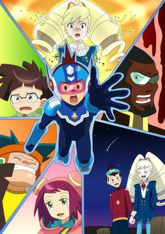 In Megaman Starforce Andromeda Wallpaper