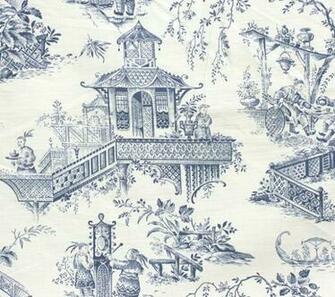 Pattern Fabric Google Search Patterns Toile Blue Cream