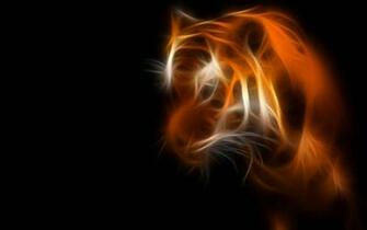 Neon Tiger Wallpaper