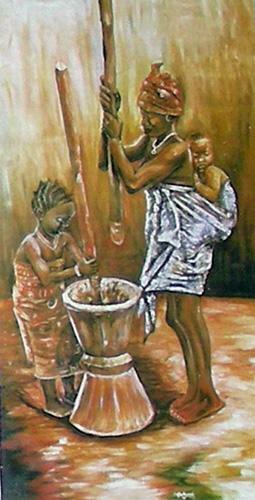 African Art Wallpaper