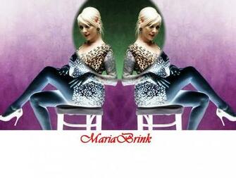 Maria Brink Wallpaper In Negative Effect