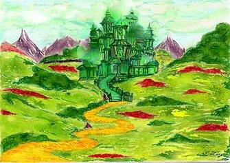 Emerald City Wallpaper
