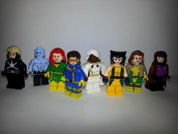 Wallpaper Wolverine Storm Lego Toy Comics Rogue Custom