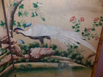18th Century Chinese Wallpaper Screen At 1stdibs