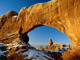 Arches National Park Wallpaper Stock Photos