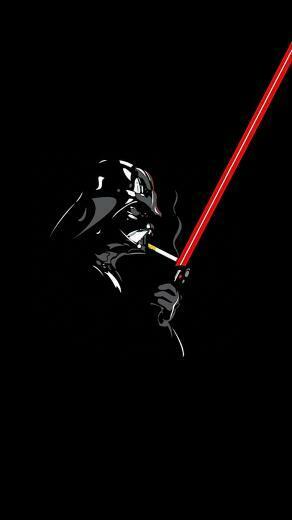 Mi5 HD Darth Vader Smoke Break Xiaomi Wallpaper