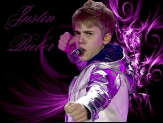 Justin Bieber Wallpaper Purple