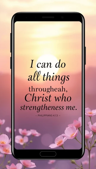 Bible Verse Mobile Wallpaper