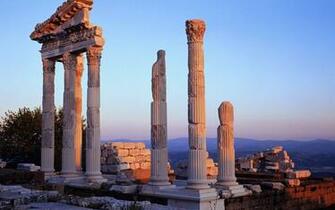 Ruins Of Ancient Temple Wallpaper And Image Pictures