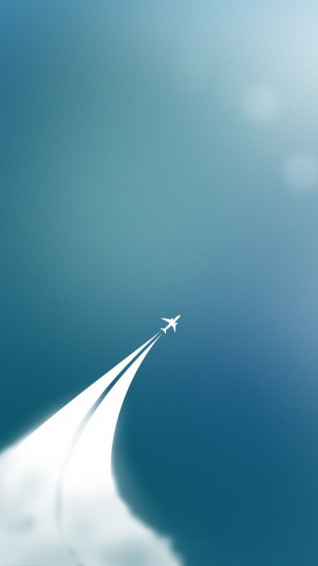 iPhone X Plane Wallpaper