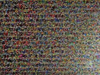 Mosaic Spiderman Comic Books Wallpaper Art HD