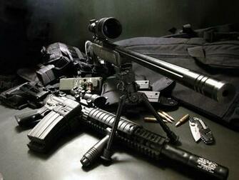 Desktop Wallpaper Assault Rifle You Can