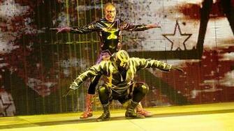 Stardust Goldust On Entrance Ramp Wwe Superstars