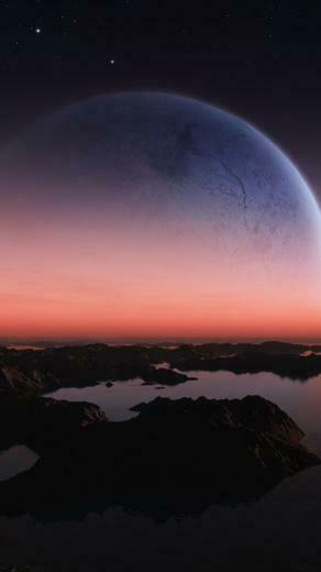 Super Blue Moon Wallpaper iPhone
