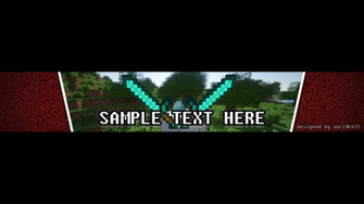 Free download NoahcraftFTW Minecraft Youtube Banner by FinsGraphics