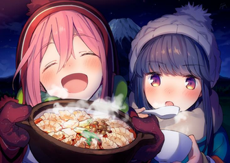 Laid Back Camp Wallpaper X Net