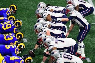 Super Bowl Liii New England Patriots Los Angeles Rams