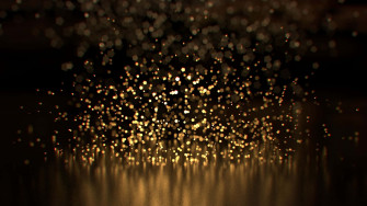 Black And Gold Glitter Wallpaper