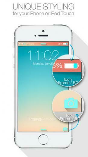 Status Bar Themes For Ios7 Lock Screen iPhone New Wallpaper
