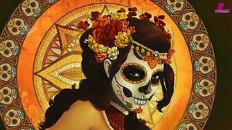 Sunday Of The Dead Festival Wallpaper With Quotes Poetry