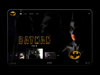Batman Website Concept First Movie By Silvio Cuzziol On