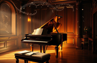Grand Piano Wallpaper