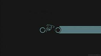 HD Minimal Blue Tron Wallpaper
