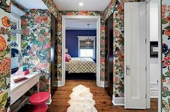 Chiang Mai Dragon Wallpaper Eclectic Bedroom Buckingham