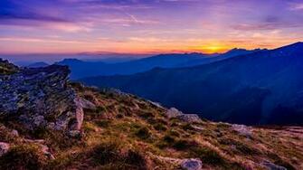 Wallpaper Mountains 5k 4k 8k Clouds Sunset Nature