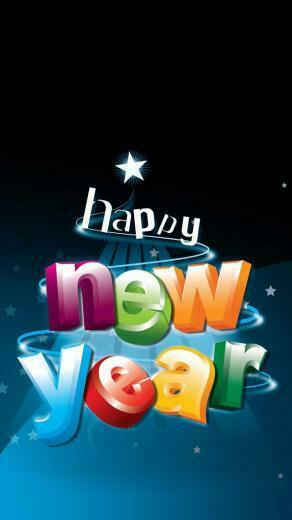 New Year Wallpaper And Image For iPhone X iPad
