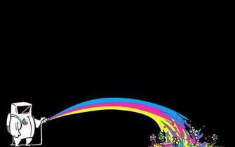 Mac Summer Abstract Rainbow Apple Themes Background Theme Wallpaper
