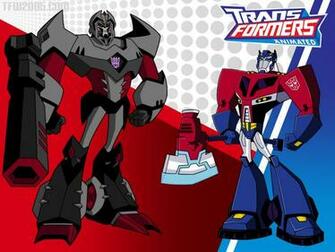 Optimus Prime Vs Megatron Animated