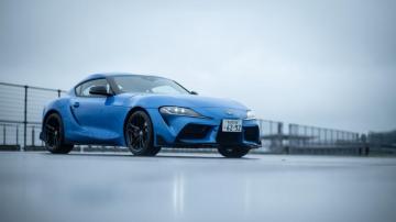 Toyota Gr Supra Rz Horizon Blue Edition 5k Wallpaper HD Car