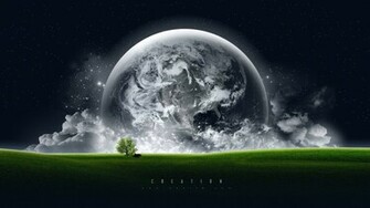 Creation HD Wallpaper Theme Bin Customization
