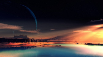 Nature Night Space 4k HD Wallpaper Image